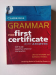 CAMBRIDGE GRAMMAR FOR FISRT CERTIFICATE WITH ANSWERS + CD
