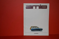 Citroen AMI8, Tomos AMI8, reklamna brošura, slovenski jezik