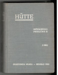 Hutte, INŽENJERSKI PRIRUČNIK III 2.DEO