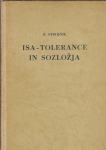 Isa-tolerance in sozložja / R. Strojnik