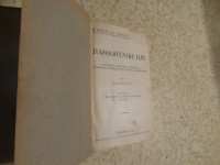 JUGOSLOVANSKE ALPE - B. BADJURA  1.SLOVENIJA LJUBLJANA 1922