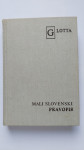 Mali slovenski pravopis (Stanko Bulc) 1984