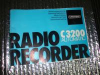 Navodila za uporabo radio GRUNDIG C3200 AVTOMATIC