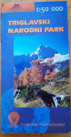 Planinska karta Triglavski narodni park 1:50 000