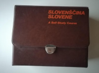 SLOVENŠČINA, SLOVENE A SELF-STUDY COURSE, KASETE IN KNJIGE V KOVČKU