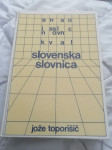 SLOVENSKA SLOVNICA JOZE TOPORISIC LETO 1991 CENA 13,5 EUR