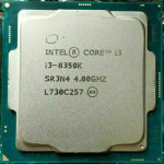 Procesor Intel i3 8350K | LGA1151 | TRAY Procesor