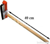 Čistilec za okna + lesen ročaj 50cm