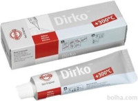 Silikonsko tesnilo 036.163 - 70 ml, siva