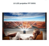 LG pf1000u - LED projektor HD (100" slika)
