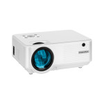 Prenosni BT LED projektor HDMI USB in zvočnik FULL HD do 150″ V-LED20