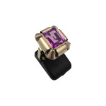 (15074) Zlati prstan "LILLI" 14K 585/1000; masa=3.39g