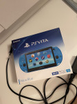 PlayStation Vita Wi-Fi Aqua Blue (PS VITA 2000 Slim) + 8GB kartic