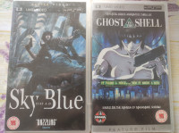 2 PSP filma (umd) Ghost in the shell, Sky Blue