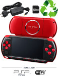Obnovljen Sony PSP 3000 God of War Limited Edition s 128GB kartico in
