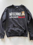 KOT NOV moški pulover dolg rokav Moschino črne barve