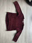 Bordo rdeč pulover