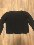 Crn pleten pulover