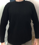 Moski zimski pulover large velikost