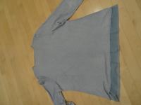 pulover tunika, tanjši, št. 46, svetlo moder, z zvezdo iz bleščic