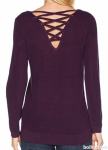 PULOVER Wallis violett št. 36