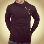 Črn moški pulover s kapuco (MPC 45,00€)