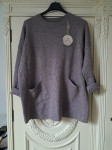 Volnen pulover L, XL