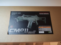 Airsoft Semi & Full Automatic Gun CM011 z dodatki