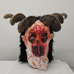 Maska Parkelj Krampus Vrelokožni Kotličar