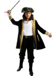 Pirat, gusar, moški kostum