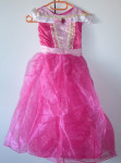 Čudovita oblekica 128/134 za deklico - tudi za pust princeska, 6-9 let