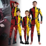 KOSTUM DEADPOOL & WOLVERINE - ( za dečka ali deklico ), KOSTUM + MASKA