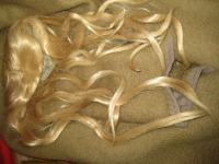 Lasulja-blond dolgi lasje, vel uni, otroška ali odrasli