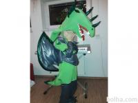 ZMAJ, Otroški pustni kostum, unikat, 4-6 let