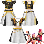 PUSTNI KOSTUM KPOP DEMON HUNTERS ( RUMI,ZOEY,MIRA )-1/ 2 delni+ DARILO