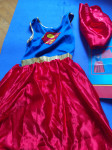 Pustni kostum supergirl 122/128