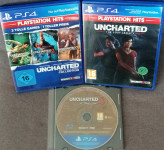 5x PS4: Uncharted 1-4 + Lost Legacy - 5 iger za Playstation 4