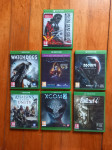 7 iger za X-Box One (možen tudi dogovor za konzolo in dodatke)