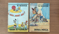 Miki Muster, Obisk iz vesolja, Bosa noga, D.E.
