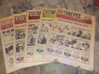 Prodam 5 stripov Zvitorepec   ( letnik 1967 in 1969)