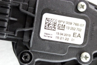 PEDALI OEM N. 13252702 ORIGINAL REZERVNI DEL OPEL ASTRA J P10 5P/3P/SW