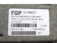 OSNOVNA KRMILNA ENOTA DDE / MODUL ZA VBRIZGAVANJE OEM N. 51768657 ORIG