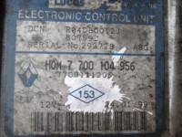 OSNOVNA KRMILNA ENOTA DDE / MODUL ZA VBRIZGAVANJE OEM N. 7700104956 OR