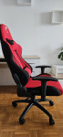 WHITE SHARK gaming stol RED DEVIL rdeče/ črn