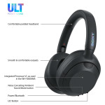 Brezžične slušalke Sony WH-ULT900N, črne
