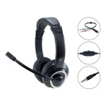 CONCEPTRONIC priključek za slušalke mikro, notranji, stereo, 2,0 m, be