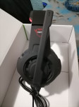 Gaming slusalke GXT crno redeci