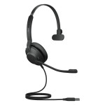 Jabra Evolve2 30, UC mono, žične, za pisarniški klicni center, 20–2000