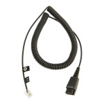 Jabra kabelski konec QD na RJ10 (standardno ožičenje, 2 m, spiralni)