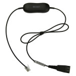Jabra Smart Cord QD na RJ9 raven 0,8 metra z 8-pozicijskim konfigurato